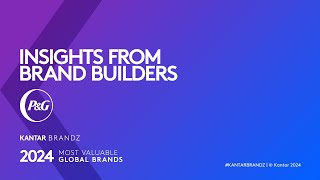 Insights from Brand Builders  Kirti Singh Chief Analytics Insights and Media Officer PampG [upl. by Mou]