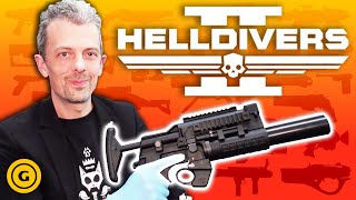 Firearms Expert Reacts to Helldivers 2 PART 3 [upl. by Lisan]