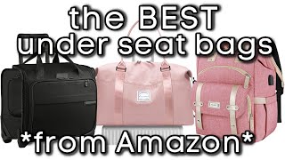 travel ESSENTIALS  personal carry on bags from Amazon [upl. by Alyahsal]