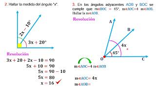 1° ÁNGULOS ADYACENTES [upl. by Arikaahs861]