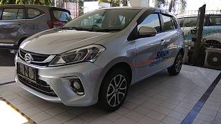 Mobil Test Car Daihatsu All New Sirion 2018 Warna Silver [upl. by Royo]