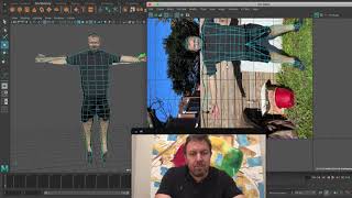 3D Maya Tutorial Creating Texture for Character in ASL [upl. by Trimble]