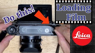 Are YOU doing it wrong Loading Film into the Leica MP [upl. by Moorefield]