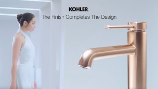 KOHLER Vibrant™ Faucet Finishes [upl. by Calisa30]