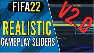 FIFA 22 Gameplay Sliders for More Realistic amp Challenging Gameplay World ClassLegendary  v20 [upl. by Allicerp]