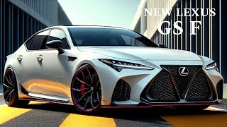 2025 Lexus GS F Launched  A luxury sports car well worth the wait [upl. by Yma]