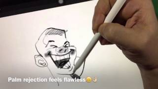 First Impressions of iPad ProApple Pencil [upl. by Burtis]