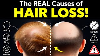 The REAL Causes of Hair Loss in Men amp Women  Natural Remedies to Stop Hair Loss Fast  Easy recipes [upl. by Pattin807]