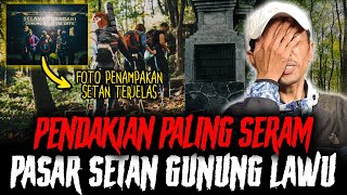 GILA PENAMPAKANNYA JELAS BANGET  KISAH HOROR PENDAKI GUNUNG LAWU [upl. by Eenot]