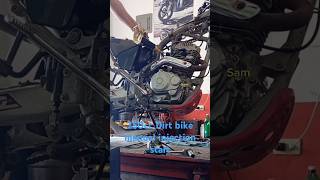 250cc Dirt bike manual injection start motorcycle engine dirtbike shorts [upl. by Yma126]