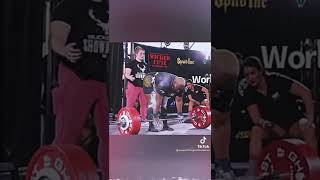 Women’s heaviest ever Deadlift World Record shorts TikTok powerliftingnorthamerica [upl. by Childers291]