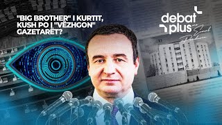 quotBIG BROTHERquot I KURTIT KUSH PO I quotVËZHGONquot GAZETARËT  Debat Plus me Ermal Pandurin [upl. by Yrelbmik757]