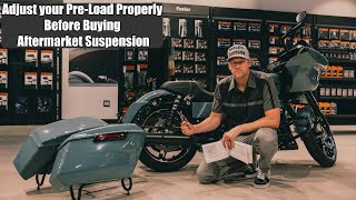 Adjusting 2024 Road Glide amp Street Glide Rear Suspension  A Must Do [upl. by Shelburne]