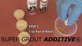 How to mix Super Grout Additive® [upl. by Acisset225]