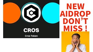 New Aidrop  Cros Aidrop dont miss [upl. by Nosrak]