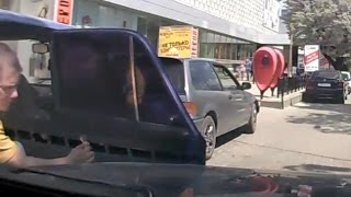 Drivers idiots or broken doors Car crash compilation 2015 [upl. by Thorman]