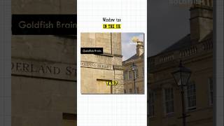 Window Tax In The UK  shorts goldfishbrain [upl. by Darian]