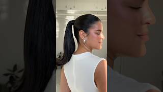 sleek ponytail hair tutorial ✨ [upl. by Roche]