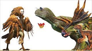 Ark Survival  HARPY vs RAPTORTRICECARNO and more Ep287 [upl. by Naihtniroc284]