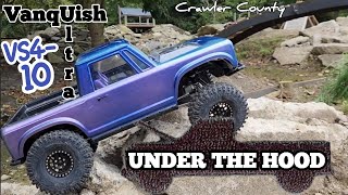 Under the Hood with the Vanquish VS410 Ultra from quotWorld Classquot Crawler County [upl. by Rhoads]