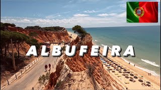 What to Expect From Albufeira Algarve  Old Town Nightlife Beaches  Portugal Travel Vlog [upl. by Sven896]