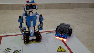 Competition between LEGO Boost and Makeblock mBot2 [upl. by Littman720]