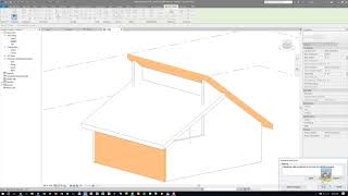 Revit 2019  Offset Clerestory Roof [upl. by Tesil496]