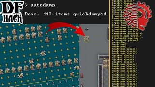 AutoDump DFHack 🔅 DWARF FORTRESS STEAM 🔅 [upl. by Nefets461]