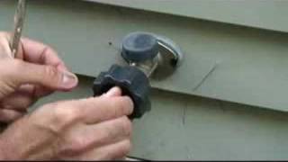 How to Fix a Leaky Frost Free Sillcock  Outdoor Faucet video [upl. by Yffat]