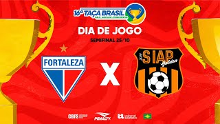 Taça Brasil Sub12 Masc Especial  Fortaleza x Siap Golden  Semifinal  Ao Vivo [upl. by Noraf]