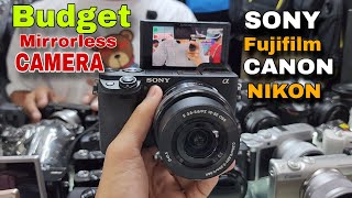 BUDGET MIRRORLESS CAMERA  SONY  FUJIFILM  CANON  NIKON  Greenhills Shopping Center [upl. by Akaya]