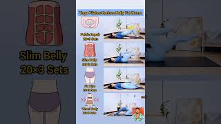 Yoga PilatesReduce Belly Fatshort reducebellyfat bellyfatloss yoga [upl. by Gayla]