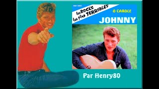 JOHNNY HALLYDAY  O CAROLE [upl. by Anailuy]