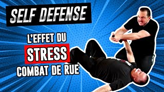 Leffet du stress sur la technique en Self défense Combat de rue [upl. by Kral]