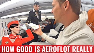 Review RUSSIAN AEROFLOT Business Class  is it any GOOD and SAFE [upl. by Dellora]