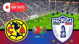 EN VIVO  AMERICA VS PACHUCA  Mexican Liga BBVA MX 2024  FULL MATCH  PES 21 Simulation [upl. by Ibby]