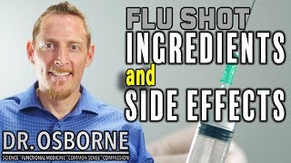 Flu Shots and Sprays  What Are The Ingredients [upl. by Narhet]