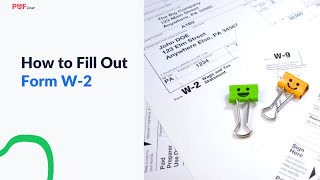 ✔️ How to Fill Out a W2 Tax Form in 2024 ✔️ Simple StepbyStep Guide [upl. by Rap]