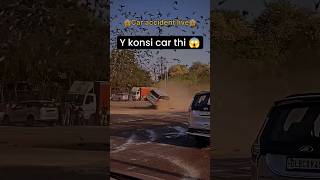 MAHINDRA XUV5OO ka hua accident 😨 ytshorts shorts trending xuv500 mahindraxuv500 [upl. by Annaek335]