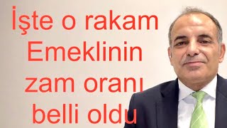 Son dakika O rakam açıklandı İşte Emekli ve memurun zam oranı ve yeni maaşlar [upl. by Elka]