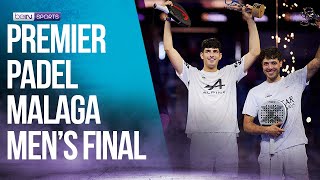 Premier Padel Malaga 2024 Mens Final  HIGHLIGHTS  07142024  beIN SPORTS USA [upl. by Katee]