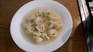 Piatto di Pasqua Tortellini Cappelletti in Brodo Ricetta Originale della mia Famiglia [upl. by Hannon998]