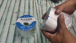 Unboxing and Review Butyl Waterproof Tape from Lazada [upl. by Anaynek]