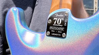 Fender Got These RIGHT  70th Stratocaster Ultra Amethyst Review [upl. by Ainehs744]