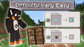 Easy Difficulty In Minecraft [upl. by Mareah711]