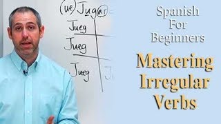 Mastering Irregular Verbs  Spanish For Beginners Ep7 [upl. by Ericha]