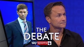 Can Gerrard put Rangers above Celtic  The Debate  Ian Wright amp Dennis Wise [upl. by Yllus]