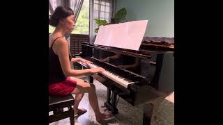 Piano Playing  Novelette in E minor [upl. by Luane]