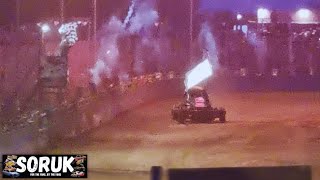 BriSCA F1 Stock Cars  World Championship Final Part 2 Northampton Shaleway  9923 [upl. by Filomena]