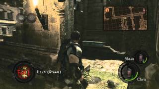 Resident Evil 5  Part 14  Laser Danger [upl. by Dnaleel]